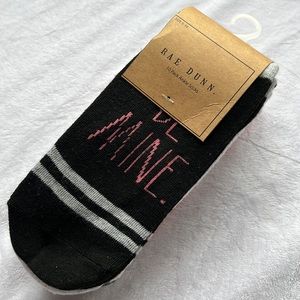 Rae Dunn 10 pack Valentine’s Day ankle socks “BE MINE”